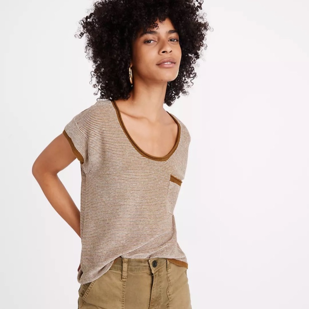 Madewell Watermoor Striped Tee M